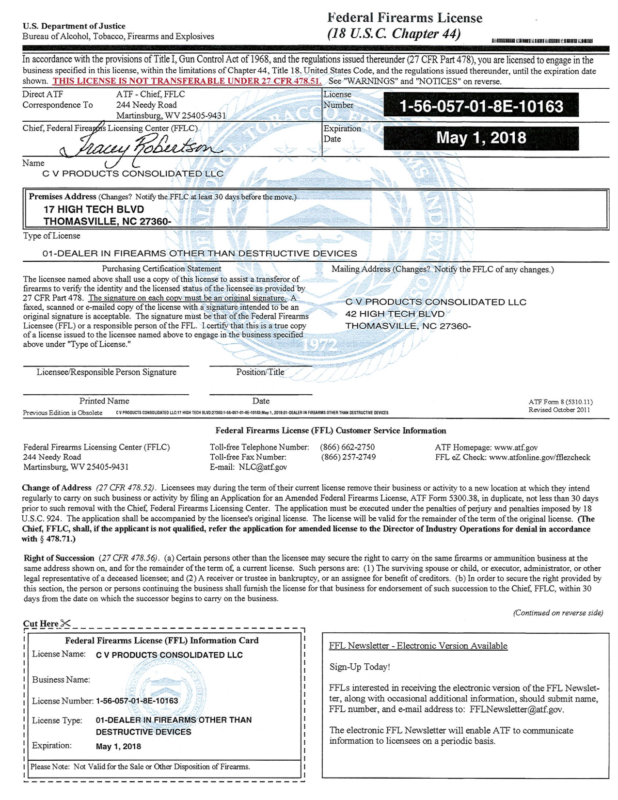 Certifications & Licenses - Advanced Materical Coatings